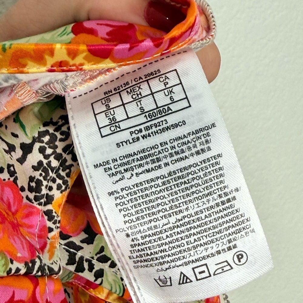 GUESS Floral Top (Sz S) - Picture 5 of 5